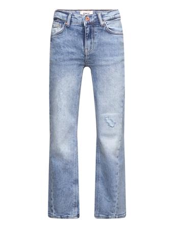 Kogasta Barrel Wide Leg Dnm Jeans Wide Jeans Blå Kids Only*Betinget Tilbud