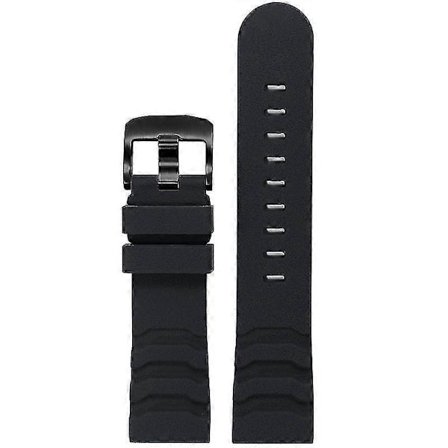 24mm Silikone Urrem til Luminox Ure Rem Tilbehør [DB]