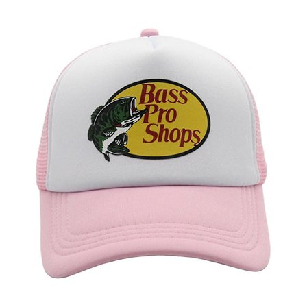 [LCS] Bass Pro Shops Udendørs Kasket Truckerkasket med Mesh - Herre og Dame One Size Fits All Snapback-lukning - Skygge til Jagt & Fiskeri - Skygge 