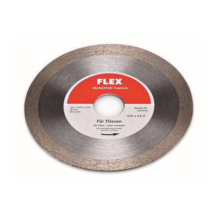 Flex Premium Kappeskive 125 mm, Maskintilbehør & forbruk