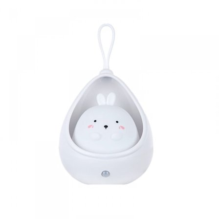 Smart nattlampa rörelsesensor varmt ljus USB laddningsbar C