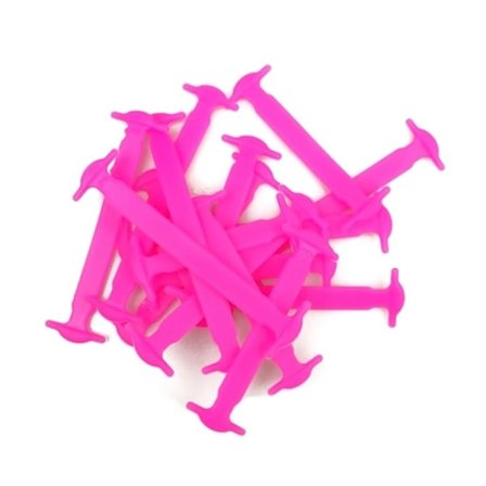 Slidstærke silikonesko snørebånd