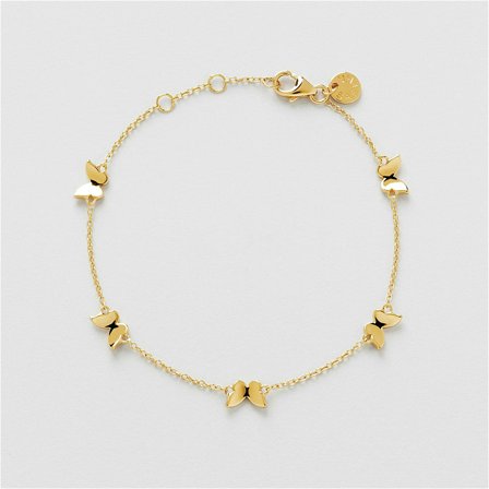 Betsy Butterfly Armband - 18K vergoldetes Sterlingsilber