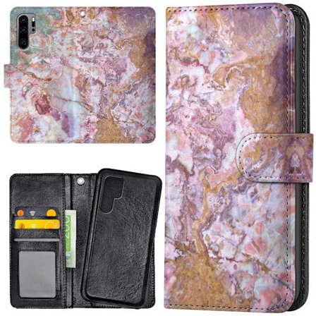 Huawei P30 Pro - Lompakkokotelo/Kuoret Marmori