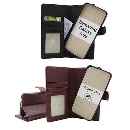 Skimblocker Samsung Galaxy A56 Magnet Plånboksfodral