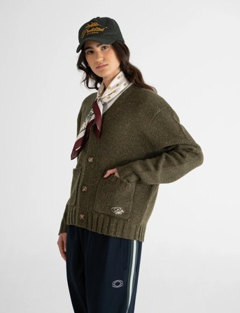 Prohibited Scout Knit Cardigan - Green - L