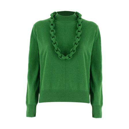 Ermanno Scervino Turtlenecks Grøn, Dame Rullekraver