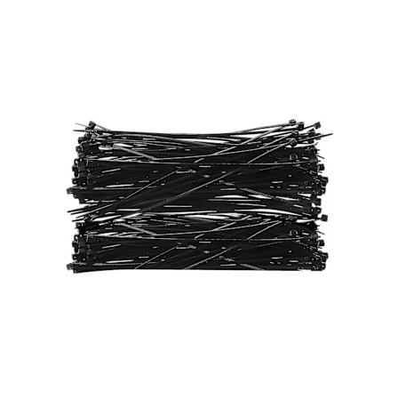 100 kpl 150 x 1,8 mm sähköjohdon sidontatarra nylonkiinnitys musta (haoyi)-yuhao