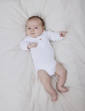 name it Nbmholger Ls Polo Body Noos - White - 92