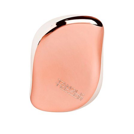 Tangle Teezer Compact Hårbørste Rose Gold Luxe, Hår, Hårbørster, Øvrige