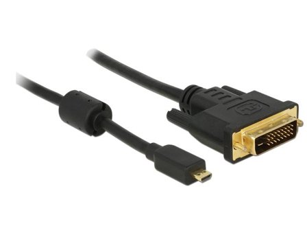 Delock adapterkabel - HDMI / DVI - 2 m