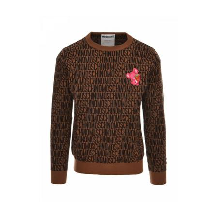 Moschino Sweatshirts Brun, Herre, Størrelse: XL