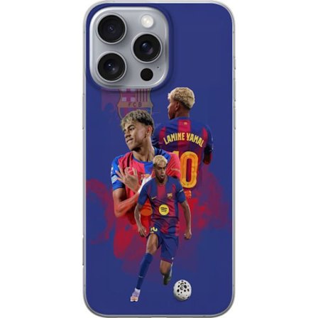 Kompatibelt Mobilskal till Apple Apple iPhone 16 Pro Max Lamine Yamal FCB Barca supertalang yttermittfältare