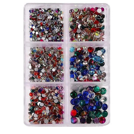 Platta Baksida Nagelkonst Kristallstenar kristall Platta Baksida Stenar För Utsmyckning