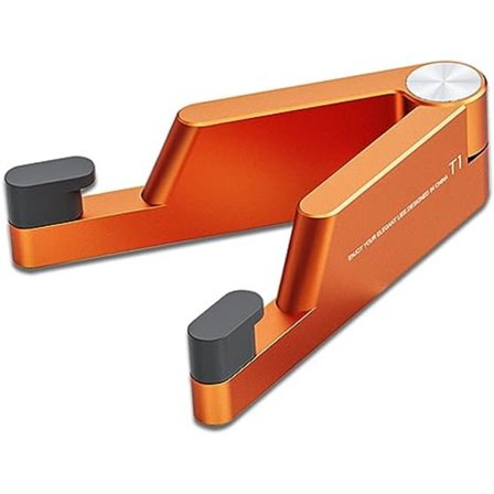 Mobiltelefonholder, Universal Mini Størrelse Bærbar Aluminiumlegering Foldbar Telefonholder til Skrivebord, Kompatibel med Alle Mobiltelefoner, iPhone