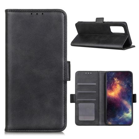 Samsung Galaxy A52 / A52s - Fodral Med Magnetisk Stängning - Sva Black Svart