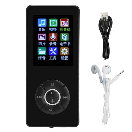 T4 Kannettava Bluetooth MP3 MP4 -musiikkisoitin LCD-näytöllä, mini FM-radio, ääninauhuri