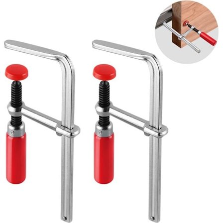 Kappaletta 160x60mm Ohjainkiskon Puristin MFT-ohjainkiskolle ja Ohjainkiskojärjestelmälle, 220KG Puristusvoima