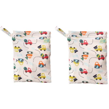 2 kappaletta vauvan tarvikkeita Yksikerroksinen vetoketjullinen vauvanvaunut w