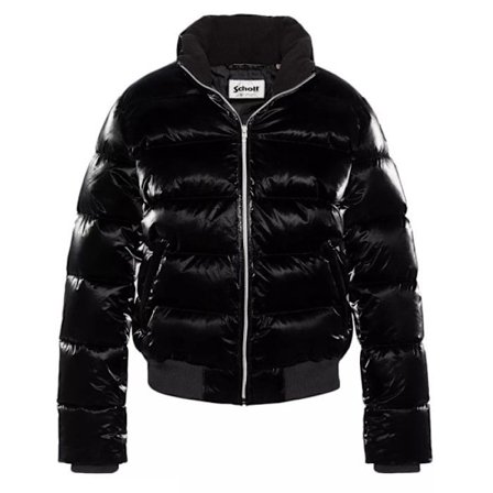 Doudoune i satin för kvinnor Schott CLAREW