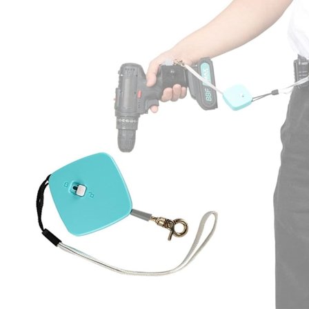 Sisäänvedettävä työkalu vyötärönauhalenkki Sähköporan solki