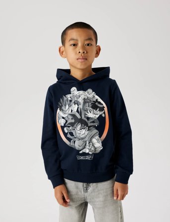name it Nkmdaf Dragonball Nreg Sweat Wh Noos Vde - Navy - 116