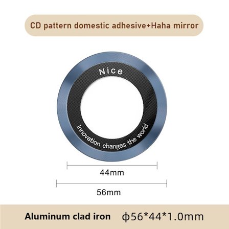 För Magsafe Magnetic Plate Ring Universal Metal Sticker Support
