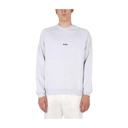Msgm Sweatshirts Grå, Herre