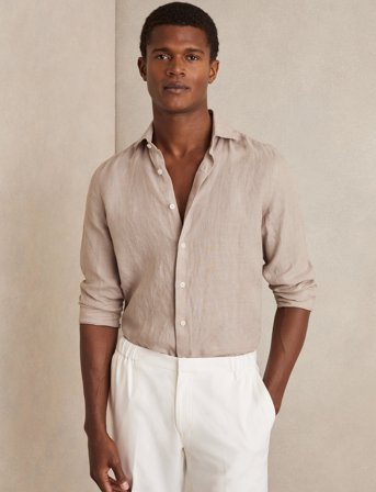 Reiss Ruban - Beige - S