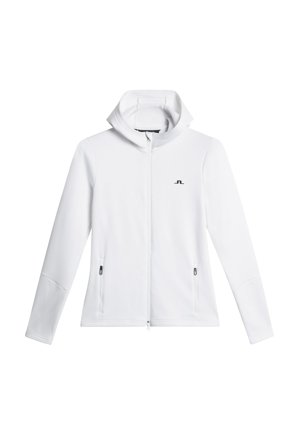 J.Lindeberg - Golf - Aerialle Zip Hood - Weiss - Frau - XL