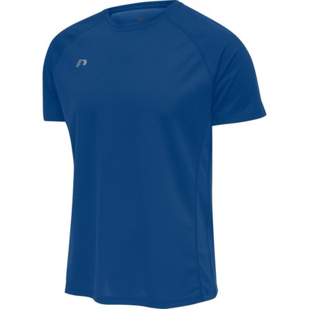 Newline Men's Core Running T-shirt S/S Men Short sleeved fitness sweater Blue S