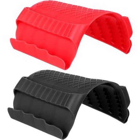 Kestävät sormisuojat leikkaamiseen, liukumattomat keittiön leikkuusuojat valkoiset ruoanlaittoon ja leivontaan