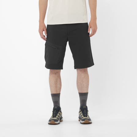 Salomon - Short pour homme Outerpath Utility Short M - Deep Black - M
