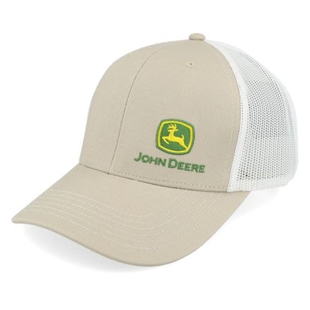 John Deere - Beige trucker Keps - Moline 112 White/Beige Trucker @ Hatstore