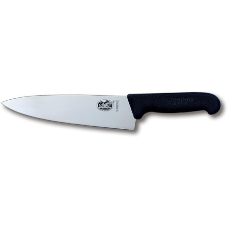 Victorinox Kokkekniv ekstra bred med Fibroxhåndtak 20 cm' - 'Svart