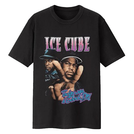 Ice Cube Unisex Vuxen Today Was A Good Day Bomull T-shirt S Bla