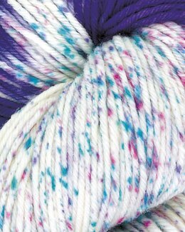 Garn Järbo Merino Raggi Lila multi