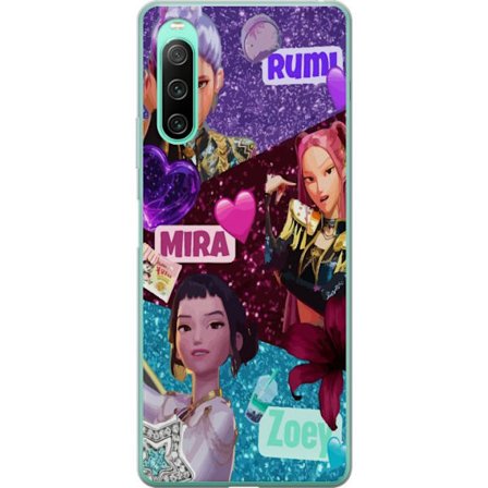 Kompatibel Mobilcover til Sony Sony Xperia 10 IV Borussia Dortmund BVB 09-emblemet i gult og sort grafisk design til fodboldfans og sportsinspireret i