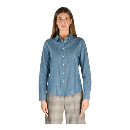 Aspesi Shirts Blå, Dame Skjorter