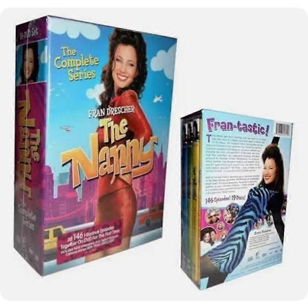 The Nanny: Komplett Serie Sesong 1-6 (DVD) 19-Disker engelsk versjon