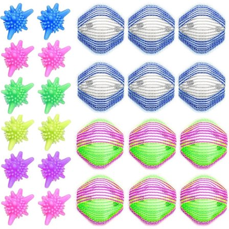 Tvättsäkerhetsboll för hårborttagning och anti-trasslig rengöring