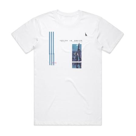 Guidad av Voices Bee Thousand Album Cover T-Shirt Vit XXL