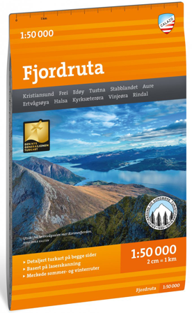 Calazo Turkart Fjordruta 1:50 000 - Calazo