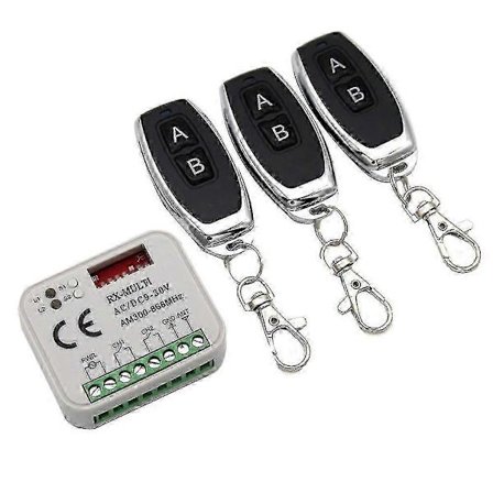 Garageport Fjernbetjening Modtager 433 868mhz Rx Multi 300-900mhz Ac/dc 9-30v Modtager Med Fjernbetjening