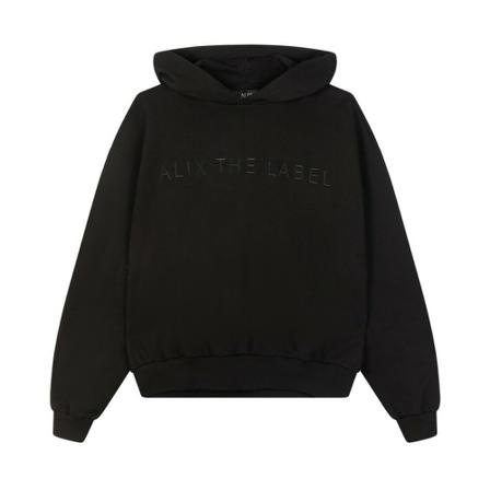 Alix The Label Cropped Hoodie , Zwart , Dames , Maat: S