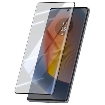 Härdat glas - AVIZAR - Motorola Edge 50 Fusion - Anti-repa - Böjda kanter - 9H-skydd