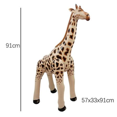 Suuri simulaatio viidakkoeläin puhallettava ilmapallo syntymäpäiväjuhlakoristelu kirahvi norsuhai leijona malli ilmapallot vauvasuihku giraffe
