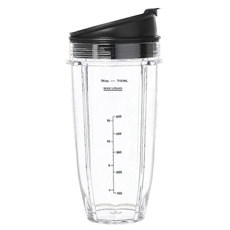 Blenderkop Udskiftning til Nutri Ninja Blenderkop, Blender Reservedele, Blender Dele (24 Oz)