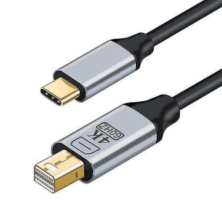 Videoprojektorikaapeli Type-C - HDTV/DP/MiniDP korkearesoluutioinen kaapeli 4K60Hz, sopii matkapuhelimiin/näyttöihin/televisioihin/tietokoneisiin Type