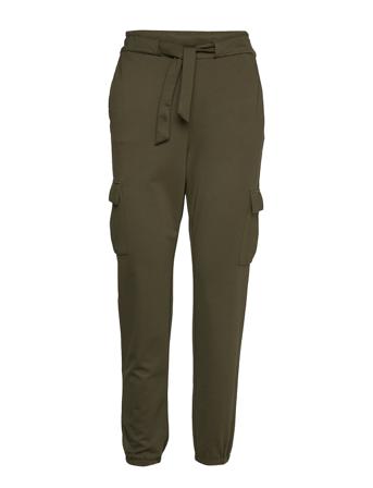 Onlpoptrash Life Cargo Belt Pant Byxa Med Raka Ben Grön ONLY